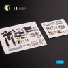 KELIK K72081 OV-10D+ Bronco interior 3D decals for ICM kit 1/72